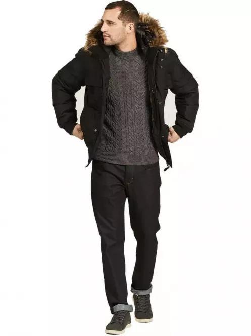 jacheta de puf pt. barbati Aigle Rockyfield MTD-t negru 4
